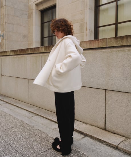 HOODED COAT