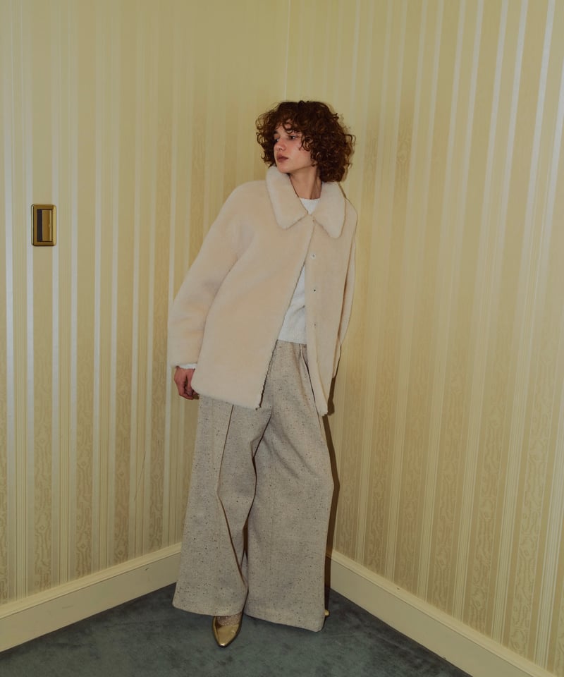 美品　ohga ベスト MOUTON COAT | OHGA