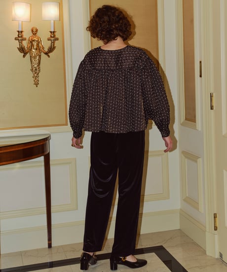 ベロアパンツ