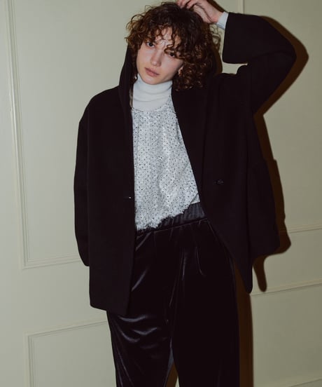 HOODED COAT