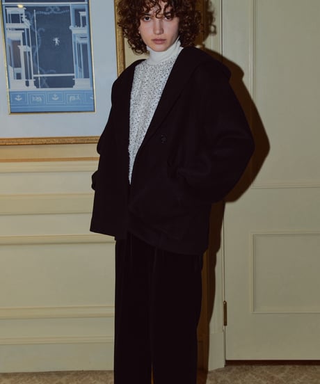 HOODED COAT