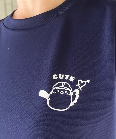 ドライＴシャツ「シマエナガ×ブルーインパルス」