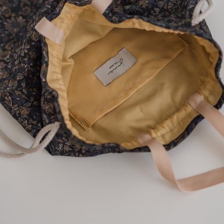 Bonbon BAG / Merry flower - Black