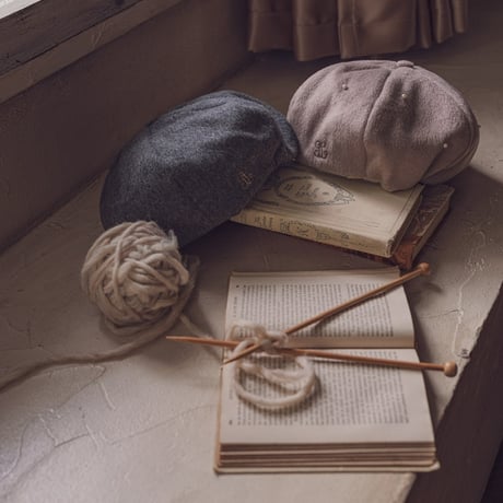 Classic beret - Charcoal grey