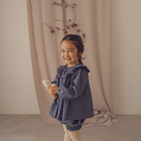 Peter blouse / Chambray blue