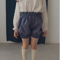 Pumpkin pants / Chambray blue