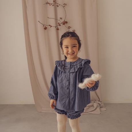 Peter blouse / Chambray blue