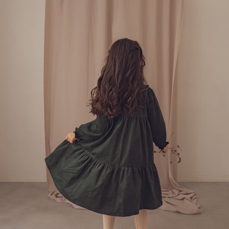 Marie dress / Forest green