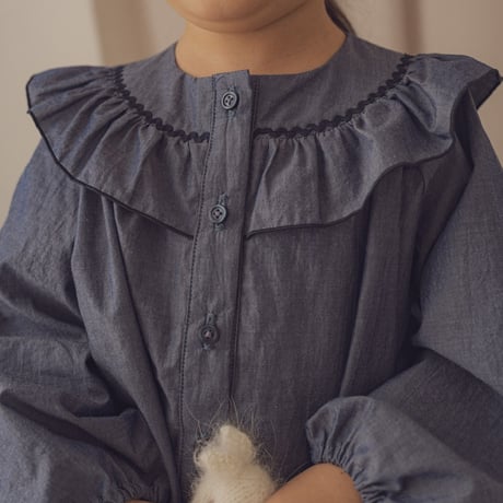Peter blouse / Chambray blue
