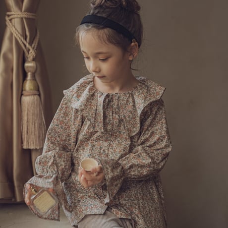 Flare blouse / Sugar bloom
