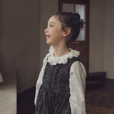Financier dress / Merry flower - Black