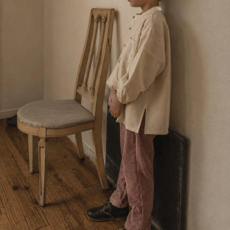 Sarrouel pants / Rose fig