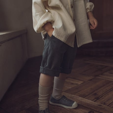 Half pants / Fog grey