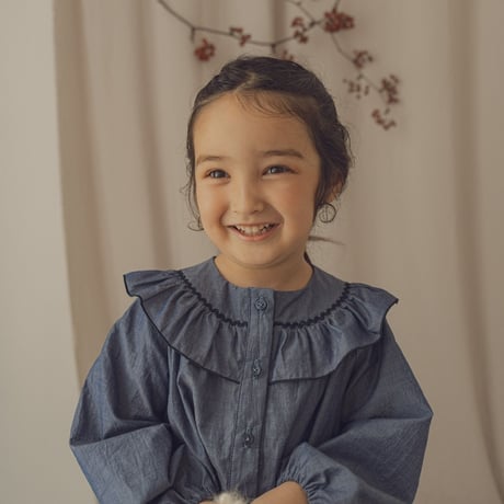 Peter blouse / Chambray blue