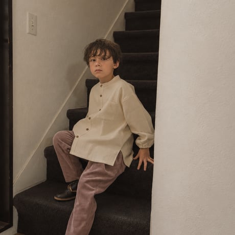 Sarrouel pants / Rose fig
