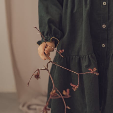 Marie dress / Forest green