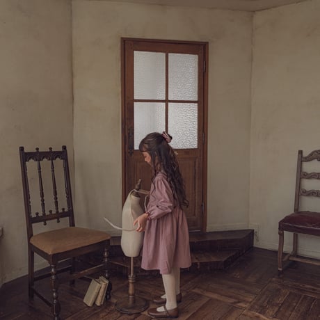 Country dress / Antique pink