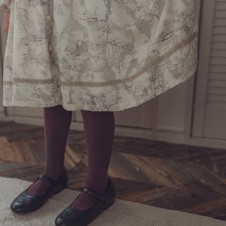 Luddy dress / toile de jouy - ivory