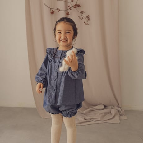 Peter blouse / Chambray blue