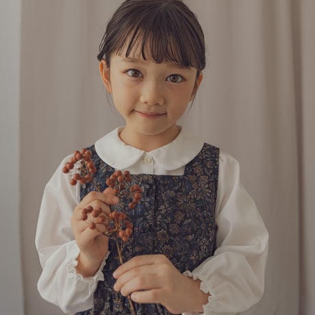 Financier dress / Merry flower - Black
