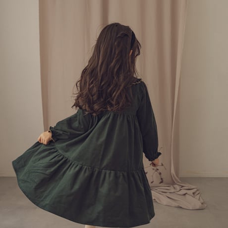 Marie dress / Forest green