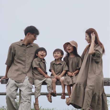 ladies Summer dress / Sand brown