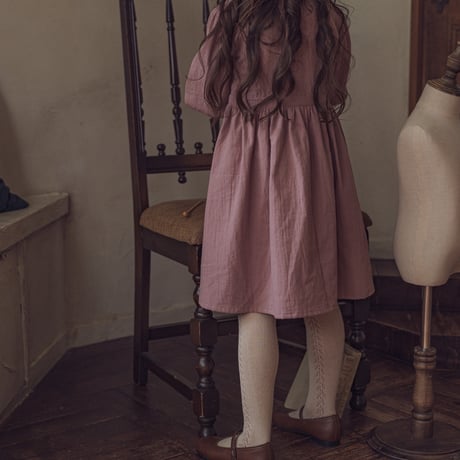 Country dress / Antique pink