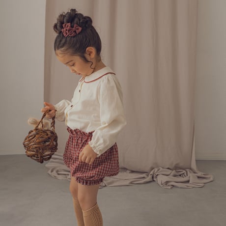 Coco long blouse / Vanilla berry