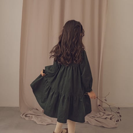 Marie dress / Forest green