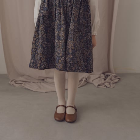 Financier dress / Merry flower - Black
