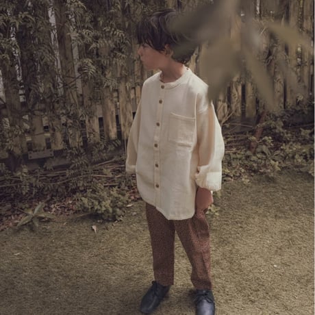 Sarrouel pants / Chocolate flower