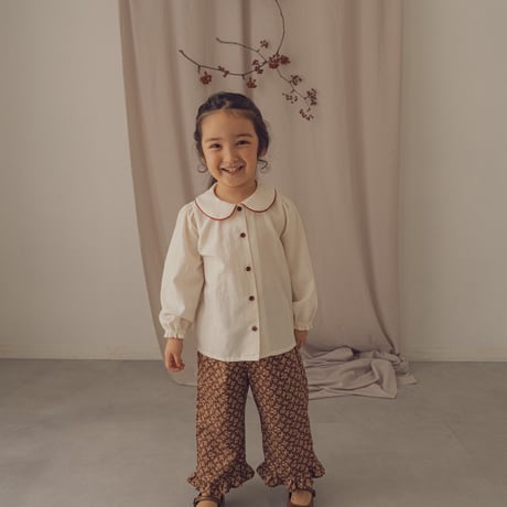 Coco long blouse / Vanilla berry