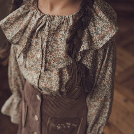 Flare blouse / Sugar bloom