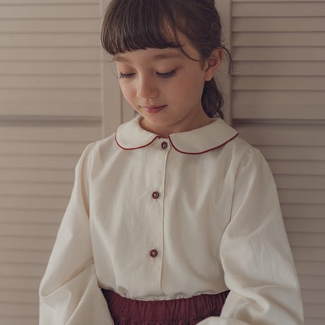 Coco long blouse / Vanilla berry