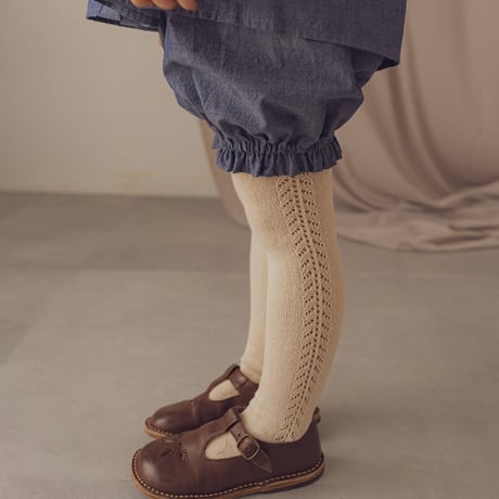 Pumpkin pants / Chambray blue