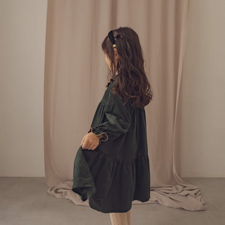 Marie dress / Forest green