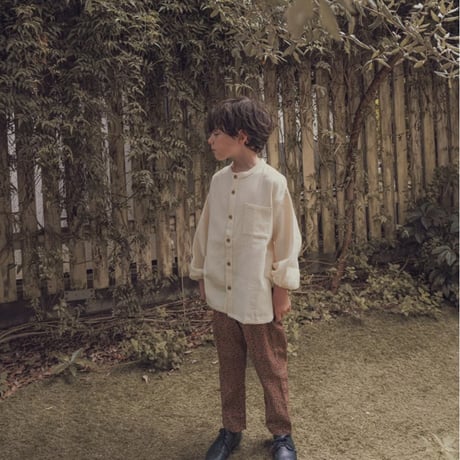 Sarrouel pants / Chocolate flower