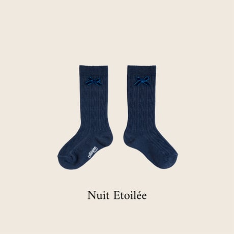 Collegien / Marie Alix - Cable-knit Wool Knee-high socks 5568