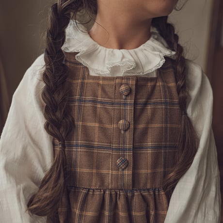 Financier dress / Camel check