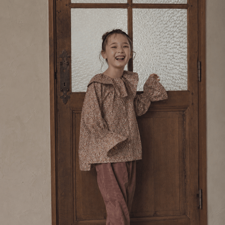 Flare blouse / Sugar bloom