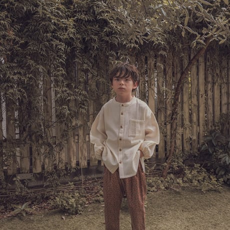 Sarrouel pants / Chocolate flower