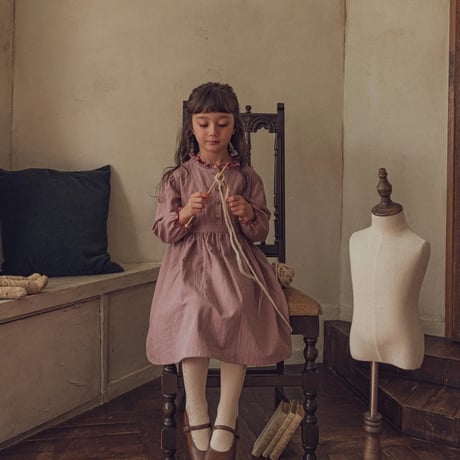 Country dress / Antique pink