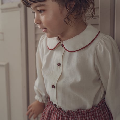Coco long blouse / Vanilla berry
