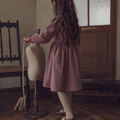 Country dress / Antique pink