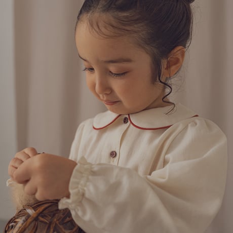 Coco long blouse / Vanilla berry