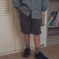 Half pants / Fog grey