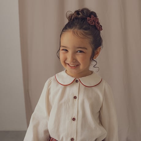 Coco long blouse / Vanilla berry