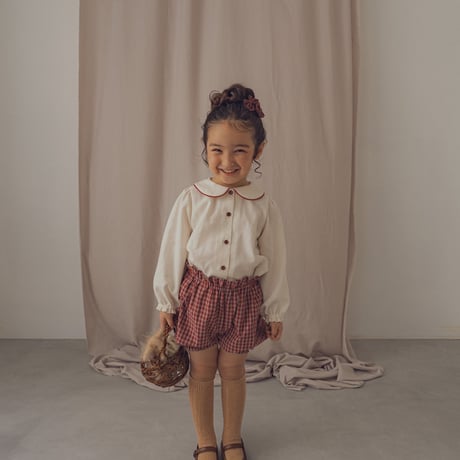 Coco long blouse / Vanilla berry