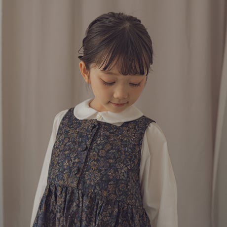 Financier dress / Merry flower - Black