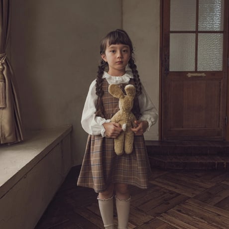 Financier dress / Camel check